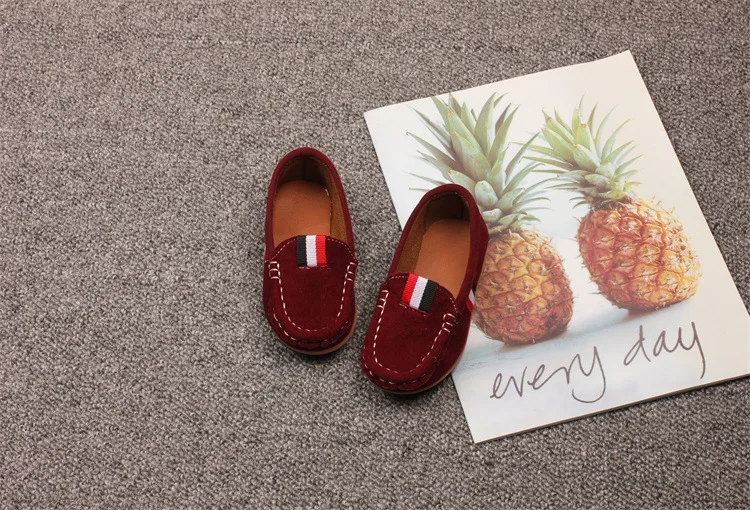 Boys Casual Shoes Kids Slip-on Loafers Children Moccasins Fashion Classic 2024 Spring Autumn Anti-skid Flats for Wedding Party