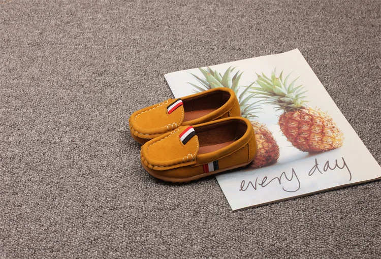 Boys Casual Shoes Kids Slip-on Loafers Children Moccasins Fashion Classic 2024 Spring Autumn Anti-skid Flats for Wedding Party