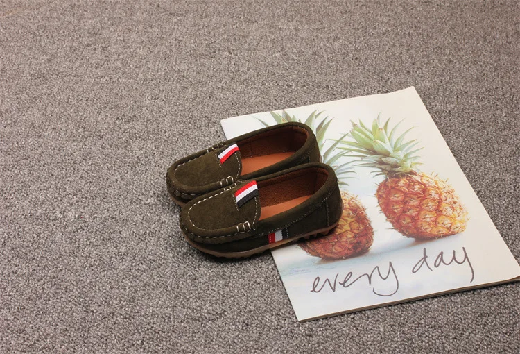 Boys Casual Shoes Kids Slip-on Loafers Children Moccasins Fashion Classic 2024 Spring Autumn Anti-skid Flats for Wedding Party