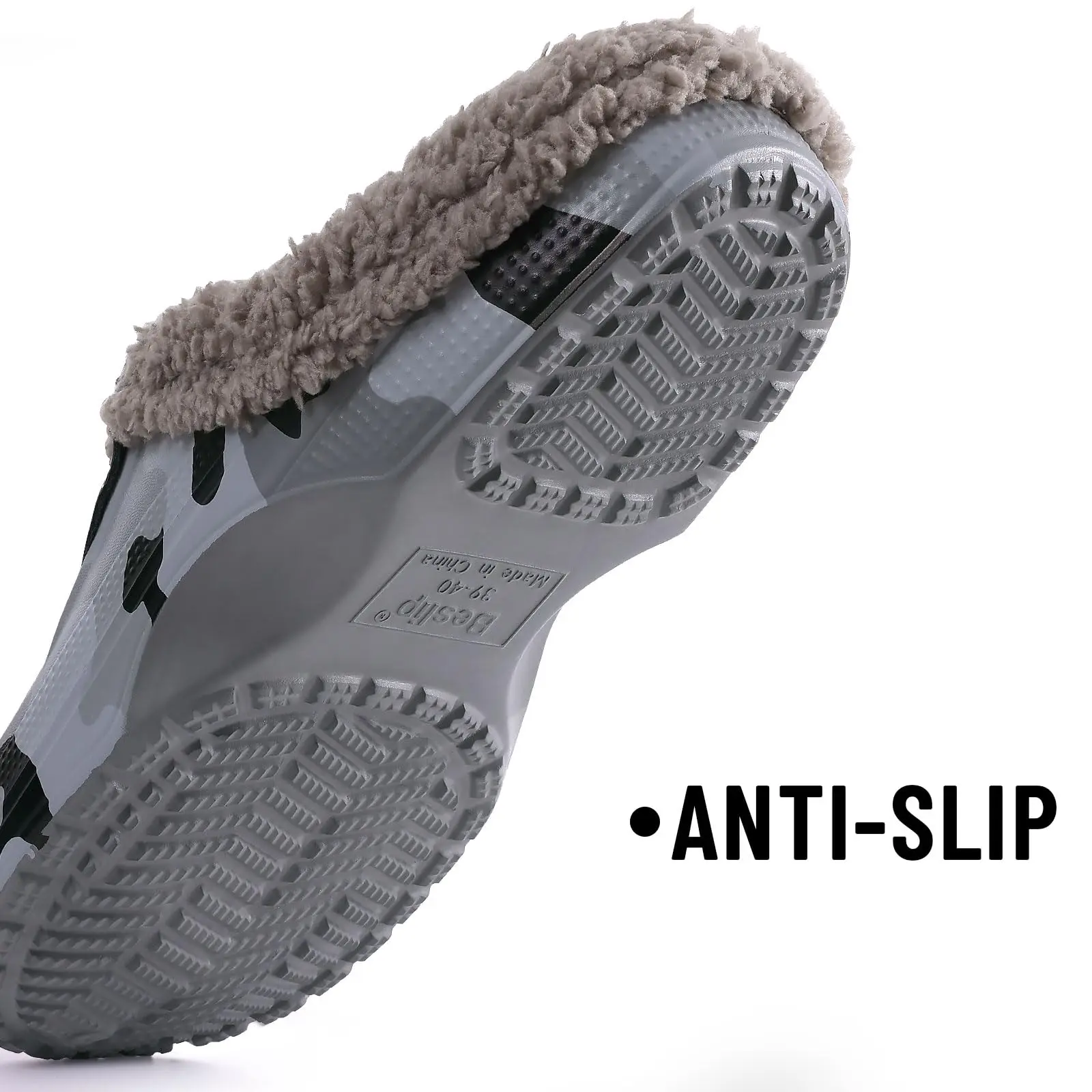 Fashion Men Cotton Slippers Winter Women Men Short Plush Slippers Casual Waterproof Garden Men Shoes New Fur Furry Cotton Shoes