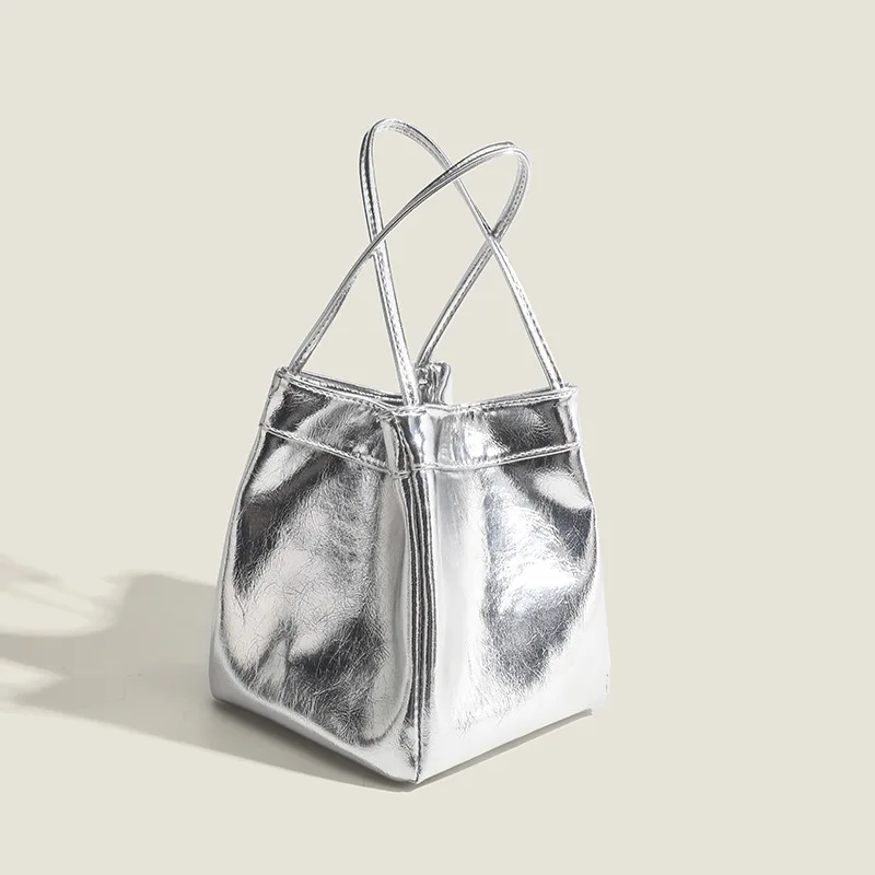 Bag For Women's New Trendy Fashion Multi-purpose Casual Small Square Bag Bucket Bag Niche Simple Shoulder Bag Handbag