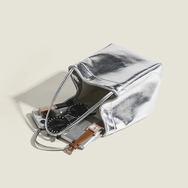 Bag For Women's New Trendy Fashion Multi-purpose Casual Small Square Bag Bucket Bag Niche Simple Shoulder Bag Handbag