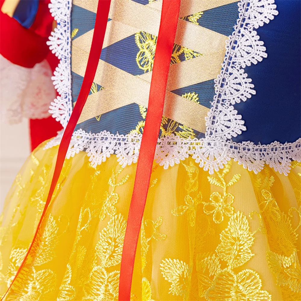 Baby Girls Snow White Princess Gown Toddler Frozen Exotic Party Dress Anna Elsa Cosplay Dresses Kids Jasmin Green Costume Wear