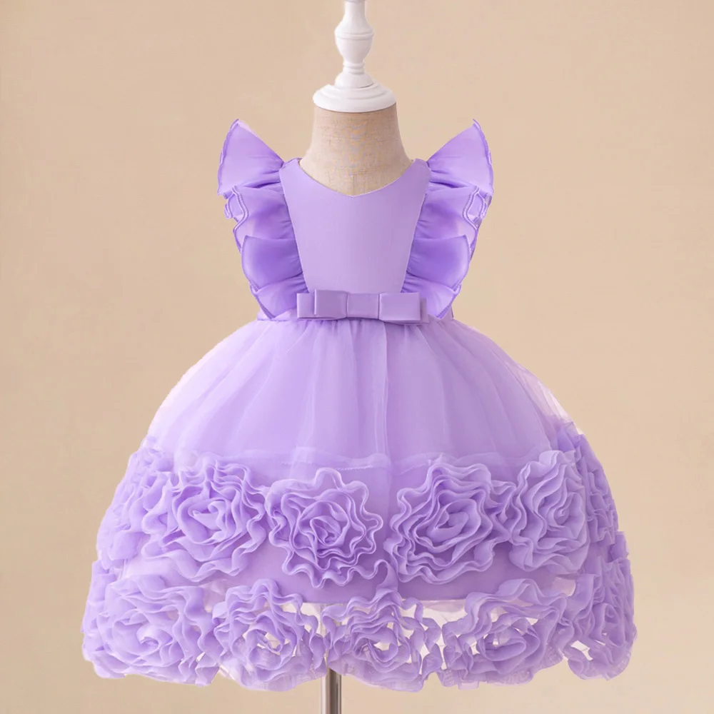 Baby Girls Snow White Princess Gown Toddler Frozen Exotic Party Dress Anna Elsa Cosplay Dresses Kids Jasmin Green Costume Wear