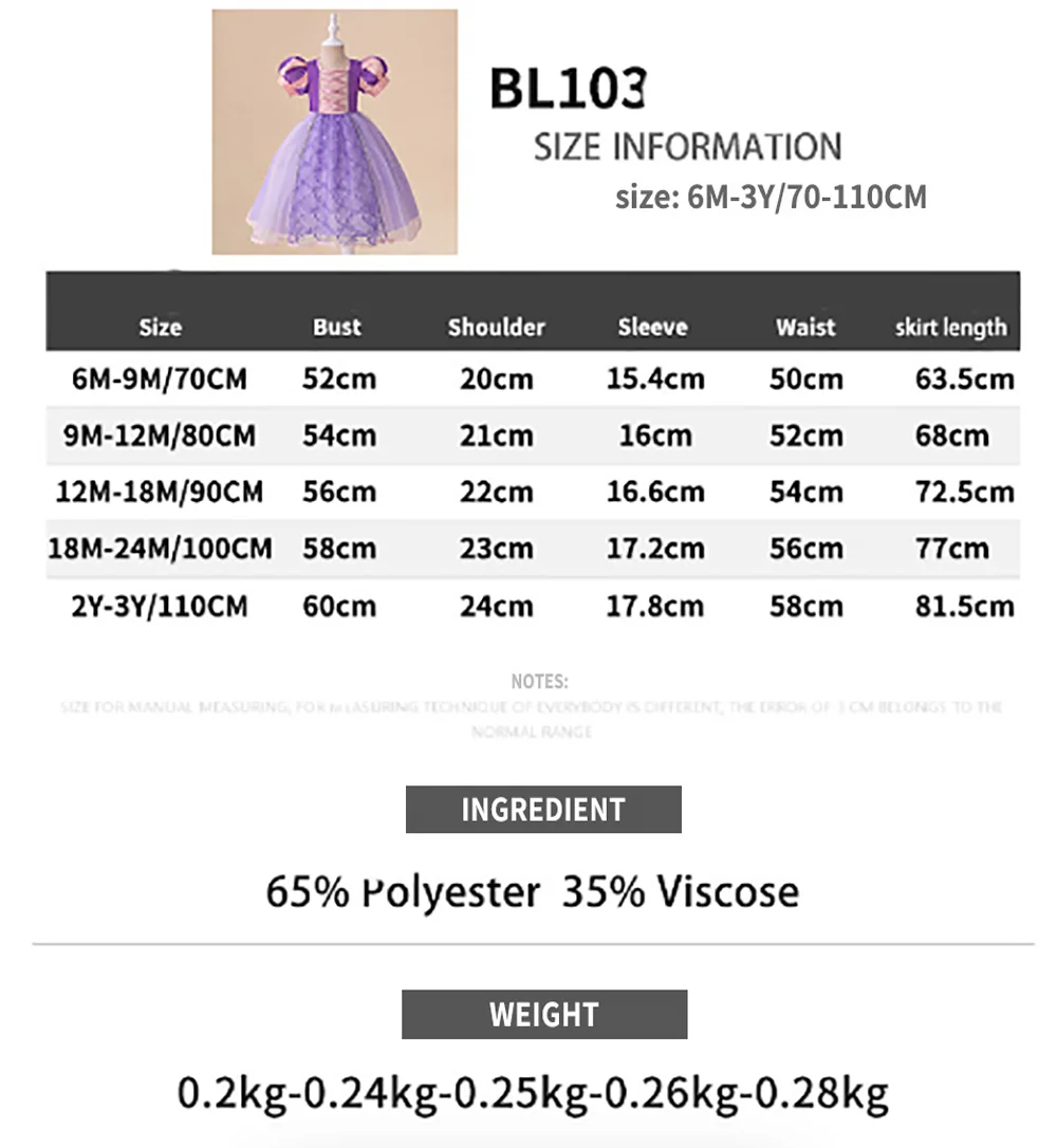 Baby Girls Snow White Princess Gown Toddler Frozen Exotic Party Dress Anna Elsa Cosplay Dresses Kids Jasmin Green Costume Wear
