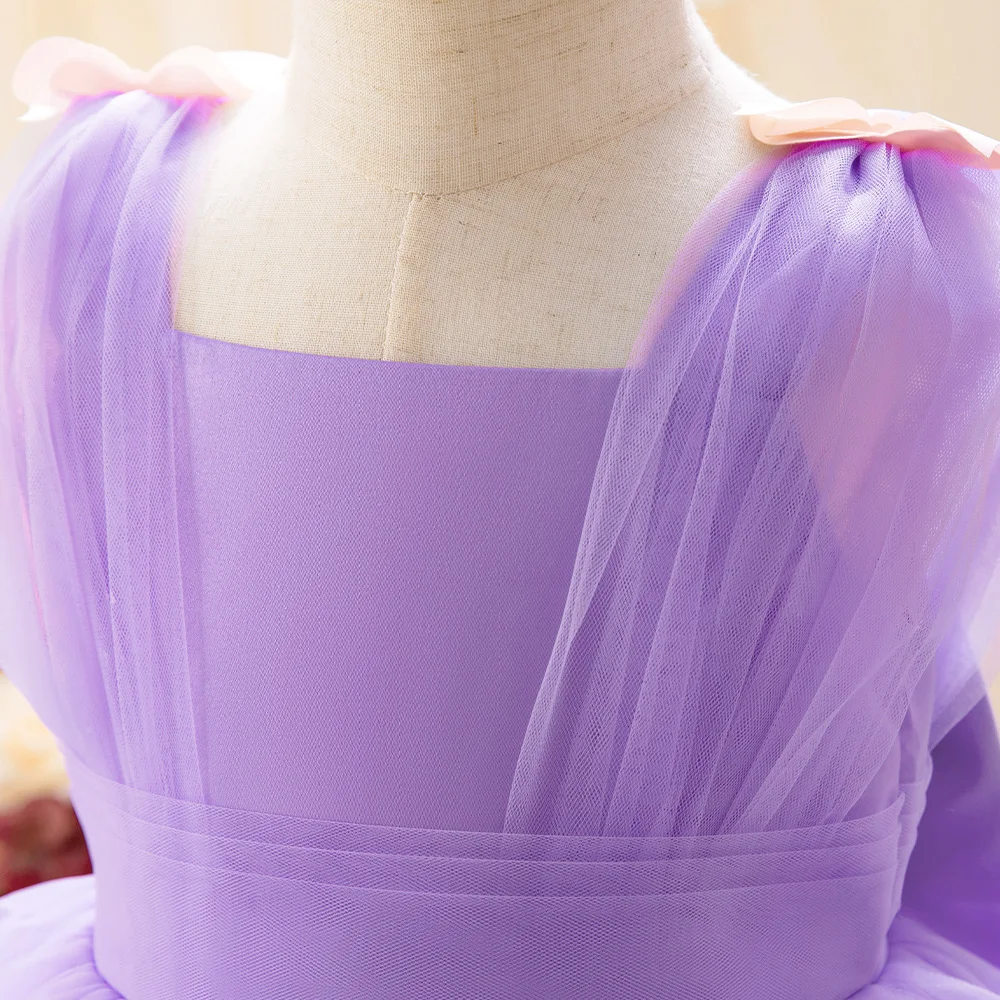 Baby Girls Snow White Princess Gown Toddler Frozen Exotic Party Dress Anna Elsa Cosplay Dresses Kids Jasmin Green Costume Wear