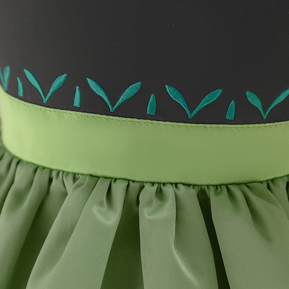 Baby Girls Snow White Princess Gown Toddler Frozen Exotic Party Dress Anna Elsa Cosplay Dresses Kids Jasmin Green Costume Wear