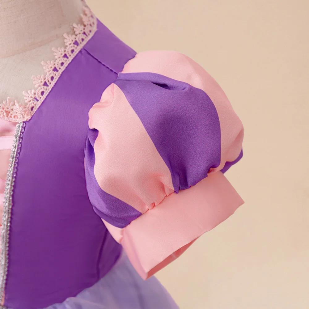 Baby Girls Snow White Princess Gown Toddler Frozen Exotic Party Dress Anna Elsa Cosplay Dresses Kids Jasmin Green Costume Wear