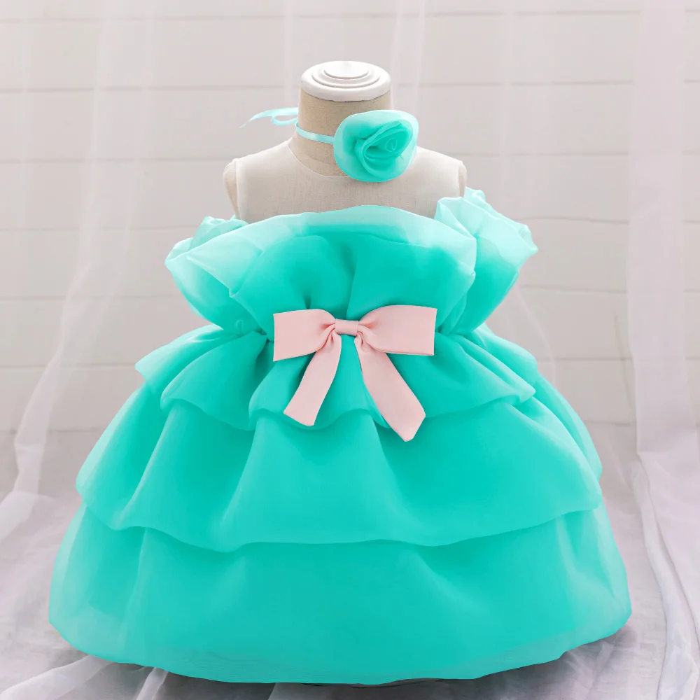 Baby Girls Snow White Princess Gown Toddler Frozen Exotic Party Dress Anna Elsa Cosplay Dresses Kids Jasmin Green Costume Wear