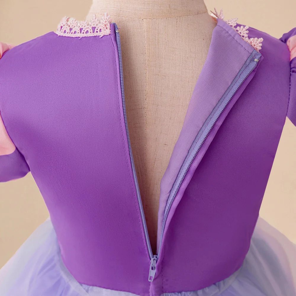 Baby Girls Snow White Princess Gown Toddler Frozen Exotic Party Dress Anna Elsa Cosplay Dresses Kids Jasmin Green Costume Wear