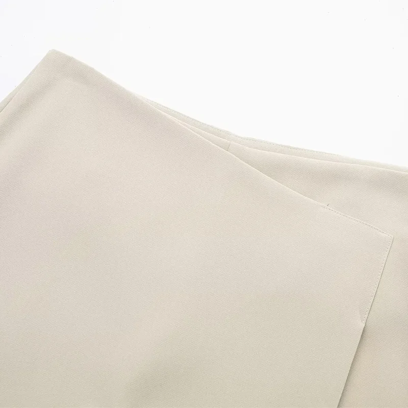 HXAO Shorts Women 2024 Summer Elegant Casual Party Skirt Shorts Ladies Fashion White Khaki Black Short Skirt Pants For Female