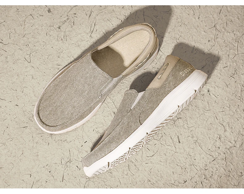Loafers For Men Shoes Autumu New Men Canvas Shoes Classic Leisure Shoes Comfortable Breathable Sneakers For Men Loafers