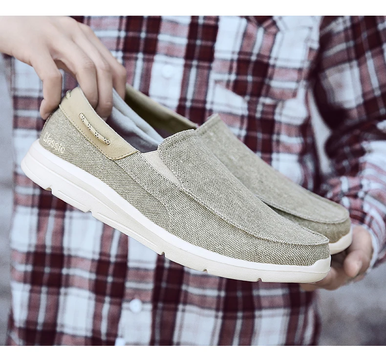 Loafers For Men Shoes Autumu New Men Canvas Shoes Classic Leisure Shoes Comfortable Breathable Sneakers For Men Loafers