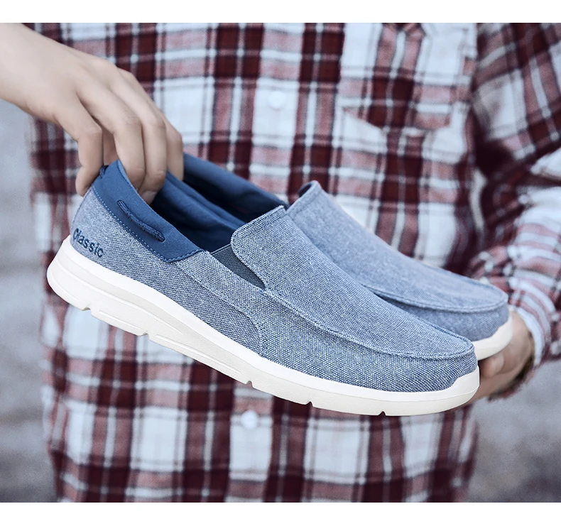 Loafers For Men Shoes Autumu New Men Canvas Shoes Classic Leisure Shoes Comfortable Breathable Sneakers For Men Loafers