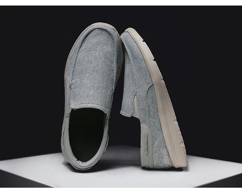 Loafers For Men Shoes Autumu New Men Canvas Shoes Classic Leisure Shoes Comfortable Breathable Sneakers For Men Loafers