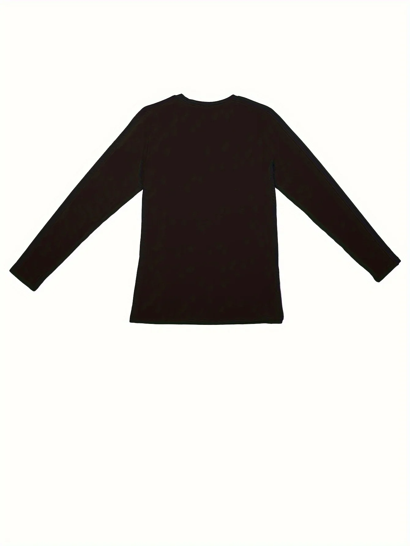 100 Cotton Women's Smile Printed T-Shirt Long Sleeve Round Neck Casual Top Spring and Autumn 100 Cotton