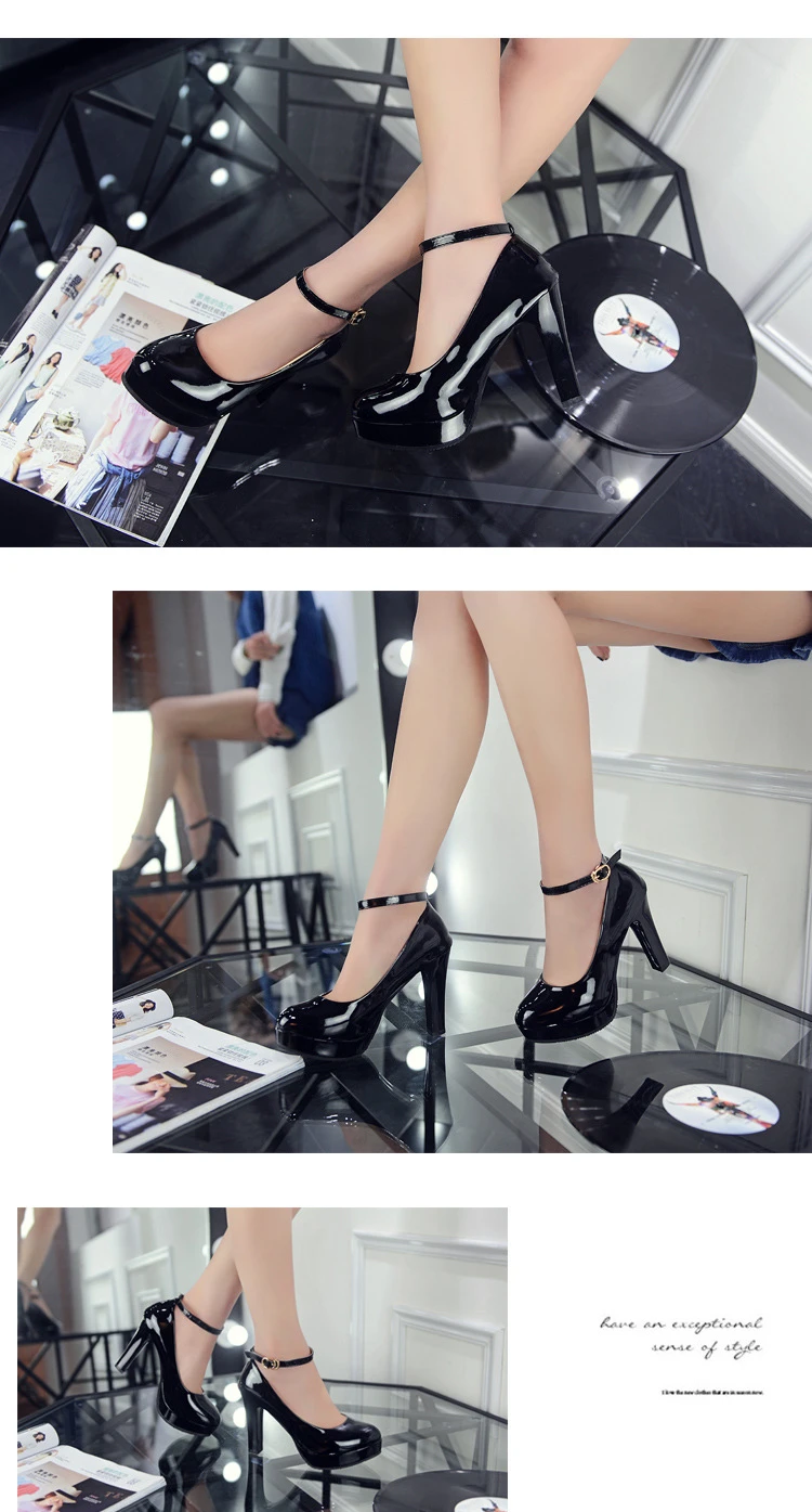 Ladies Spring Autumn New Single Shoes Trendy buckle high heels Sharp pointed women comfort footwear Fashion casual pumps Zapatos
