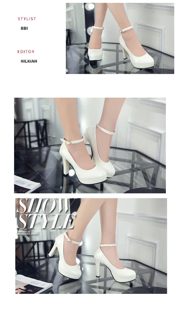 Ladies Spring Autumn New Single Shoes Trendy buckle high heels Sharp pointed women comfort footwear Fashion casual pumps Zapatos