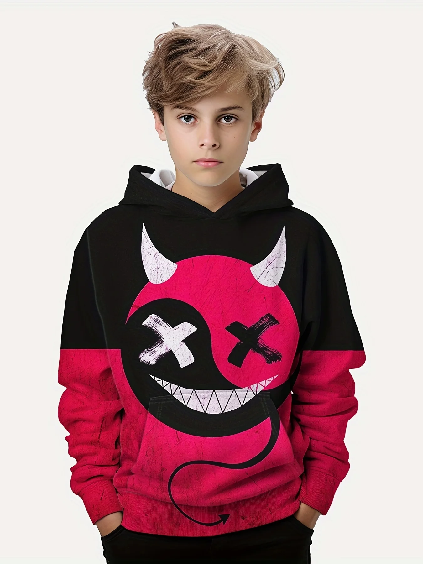 Kids Clothes Hoodies Long Sleeve Children's Sweatshirt Creative Print Casual Girls' Summer Clothes Boy Tops Children's Clothing