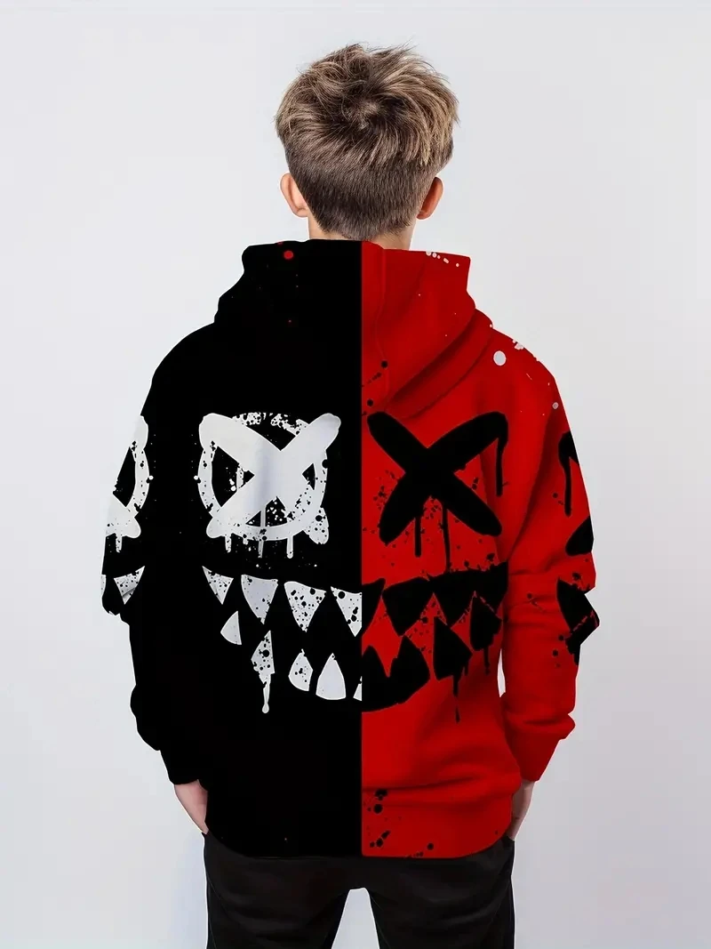 Kids Clothes Hoodies Long Sleeve Children's Sweatshirt Creative Print Casual Girls' Summer Clothes Boy Tops Children's Clothing