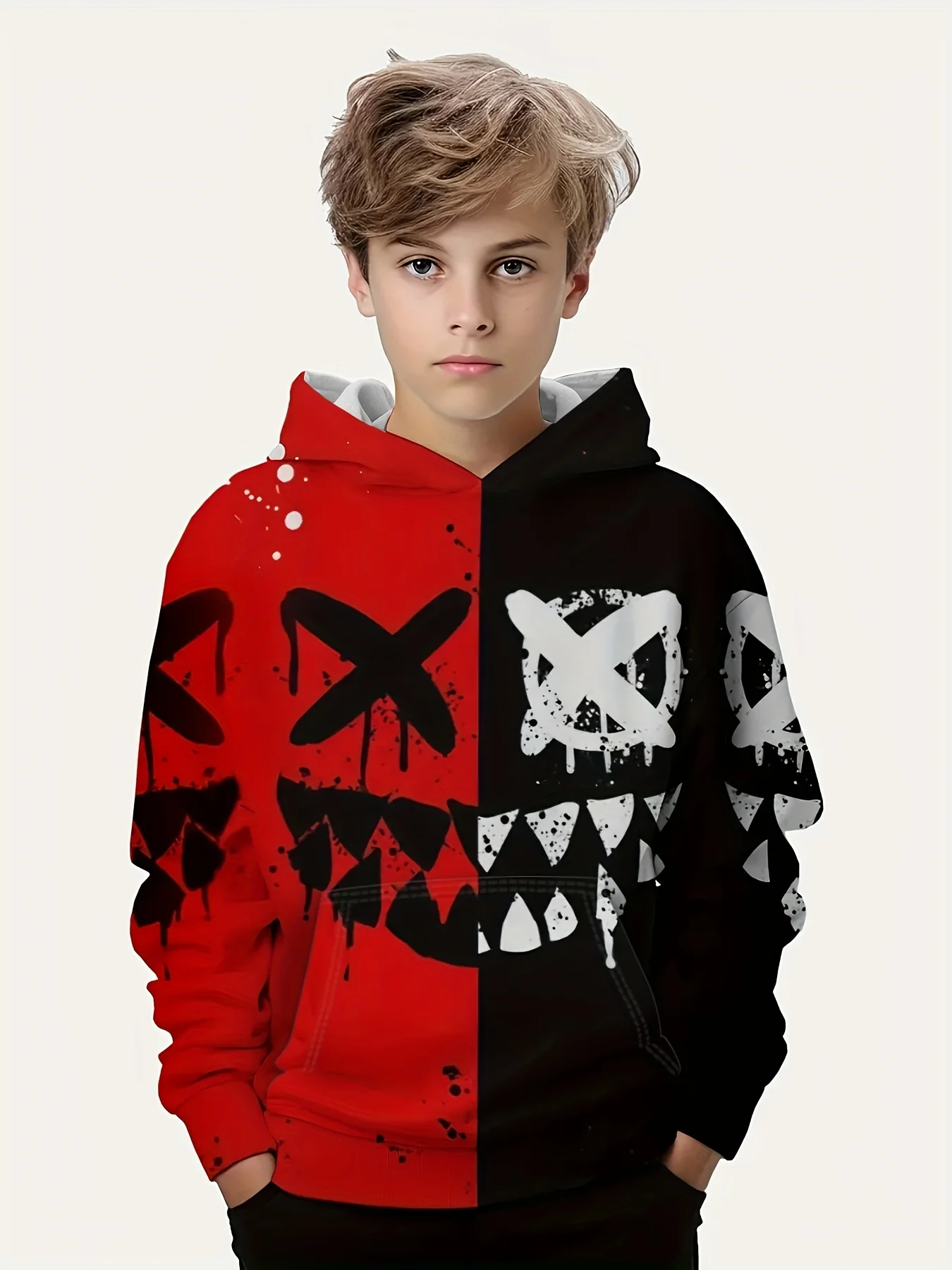 Kids Clothes Hoodies Long Sleeve Children's Sweatshirt Creative Print Casual Girls' Summer Clothes Boy Tops Children's Clothing