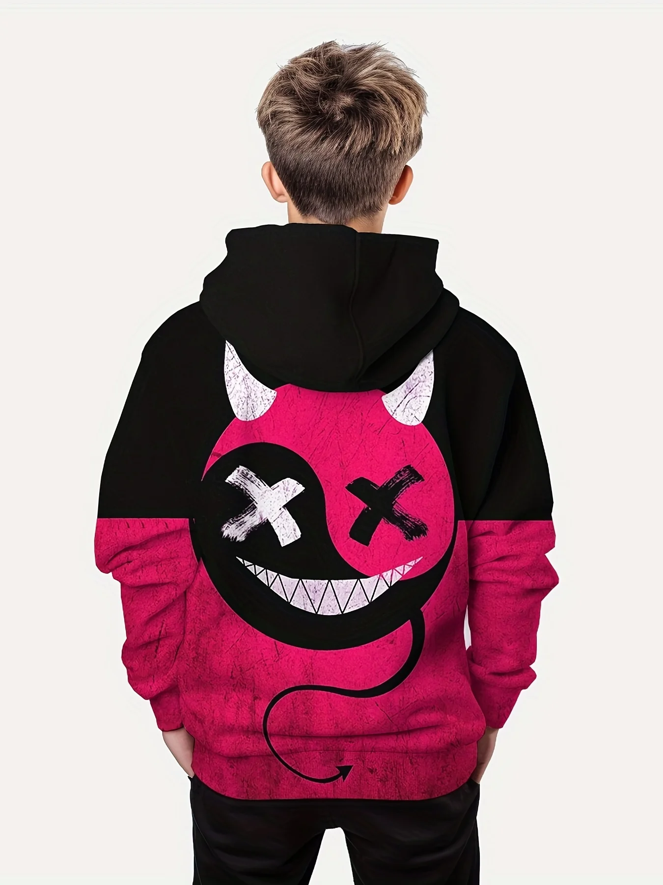 Kids Clothes Hoodies Long Sleeve Children's Sweatshirt Creative Print Casual Girls' Summer Clothes Boy Tops Children's Clothing