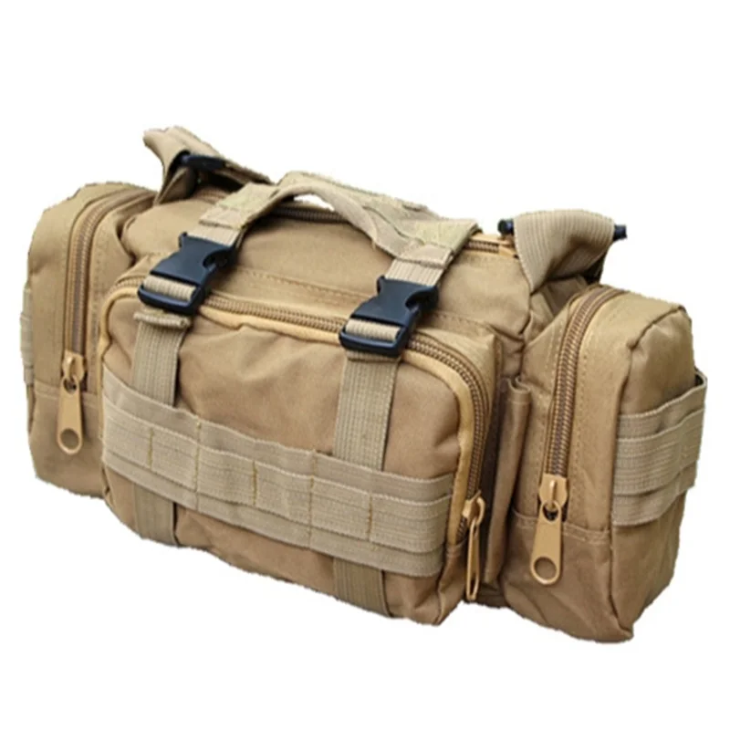 Multifunction 1PC Outdoor Backpack Hunting Waist Pack Waist Bag Camping Hiking Pouch Chest Bag For Men Waterproof Fishing Bag