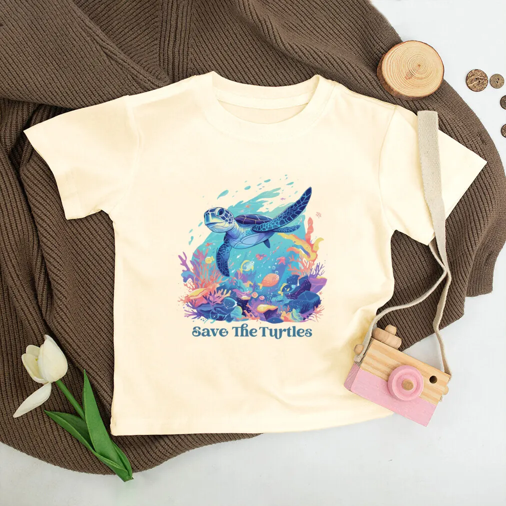 Planet Print Kids Shirts Planet Lover Outfit Toddler & Youth Retro Clothes Space Lover Child T-shirt Child Science School Shirt