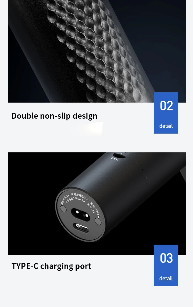 New Mijia Professional Clipper Hair Clipper 3 -Gear Adjustment IPX7 Waterproof Hair Trimmer Machine With Charging Base