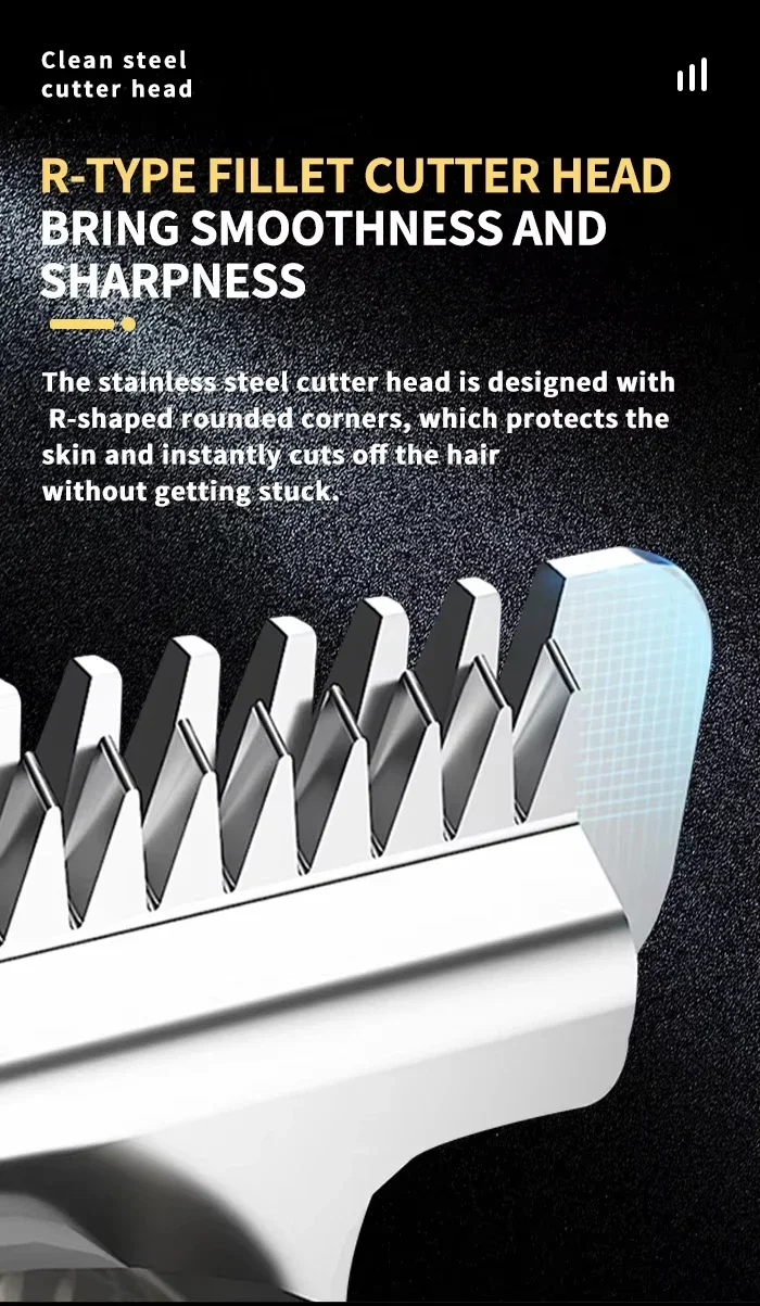 Kemei KM-2628 KM-678 KM-2024 Professional Electric Hair Clippers Beard Clipper Rechargeable Men's Shaver Hair Trimmer Kit Men