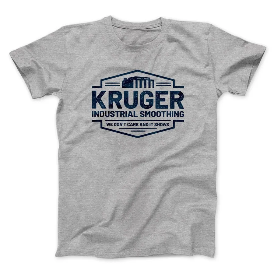 KRUGER INDUSTRIAL SMOOTHING MEN/UNISEX T-SHIRT Graphic Print Casual Tee Shirts