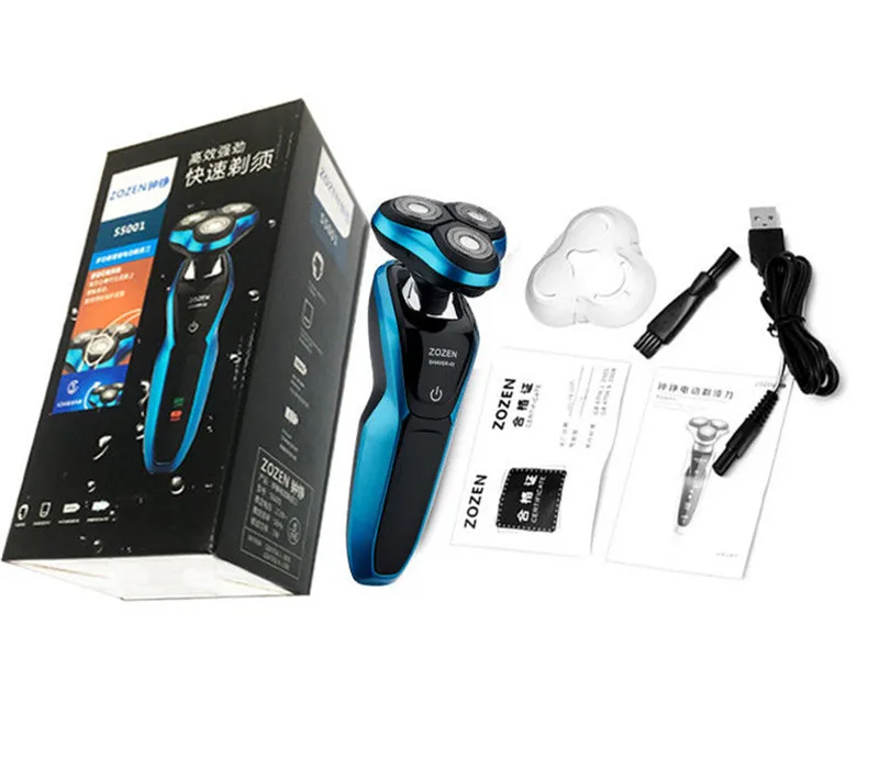 New Electric Shaver Rechargeable Electric Razor Body Hair Shaving Machine Trimmer Beard Razor for Men Wet and Dry Waterproof