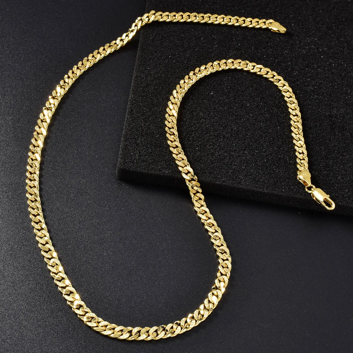 New Cuban Chain Necklace for Men and Women Hip Hop Punk Party Banquet Jewelry Accessories Gifts