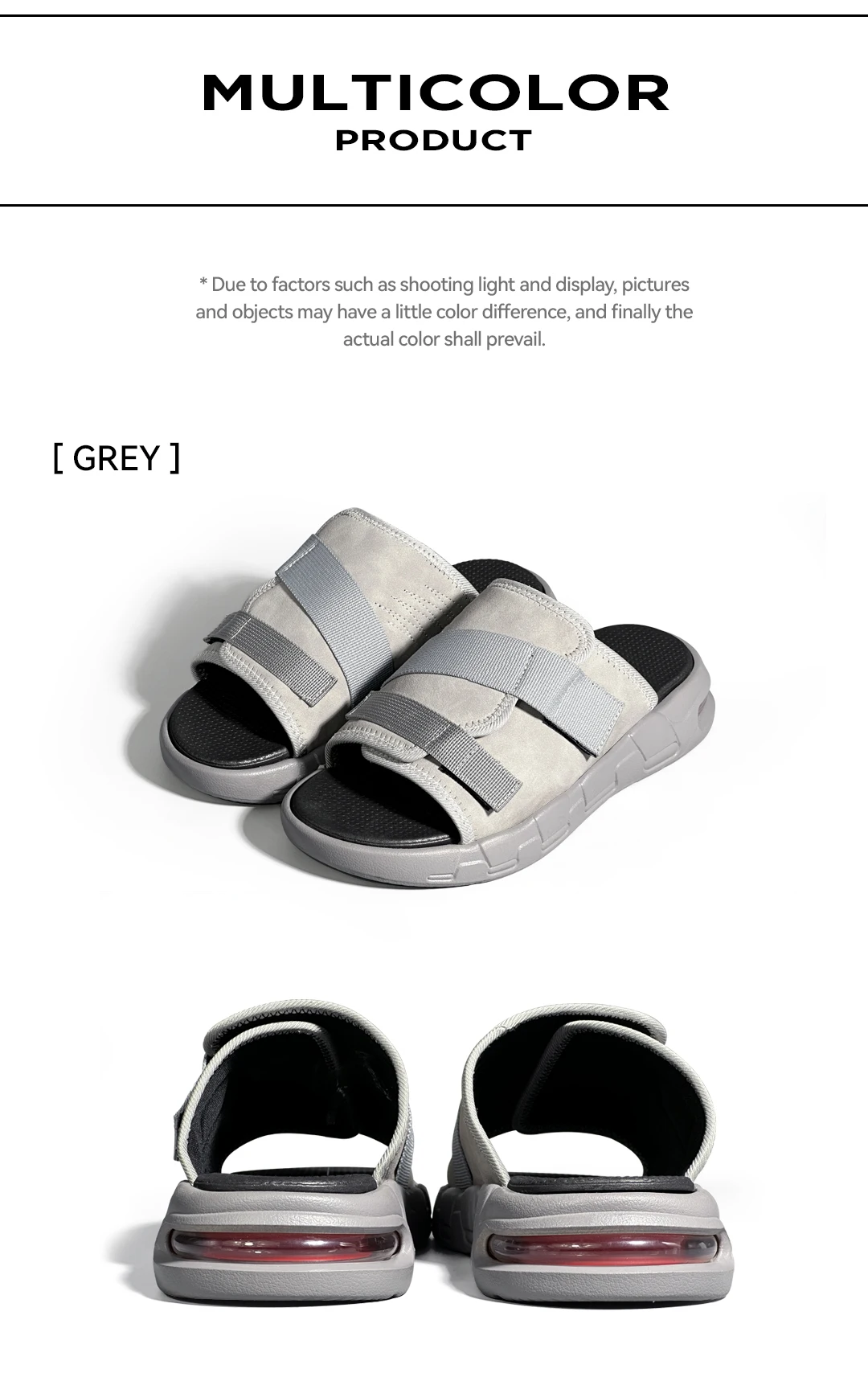 Summer Sandals For Men Maximum Size 49 Big Fat Slippers Comfortable Footwear Casual Shoes Velcro Adjustable Sapatos Masculino