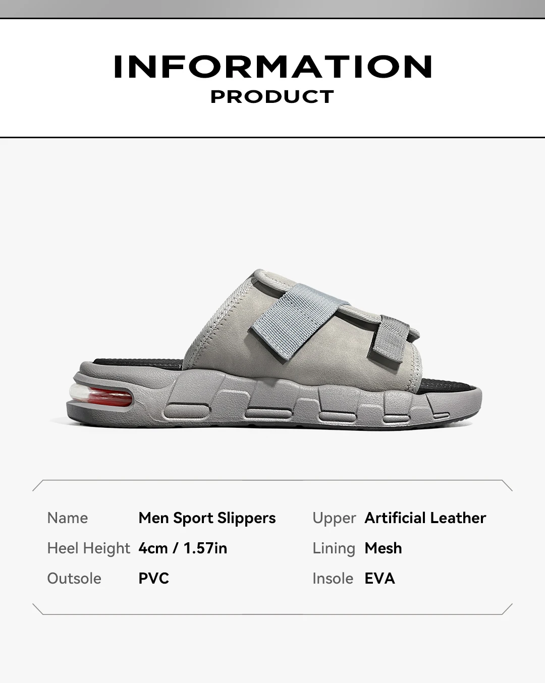 Summer Sandals For Men Maximum Size 49 Big Fat Slippers Comfortable Footwear Casual Shoes Velcro Adjustable Sapatos Masculino