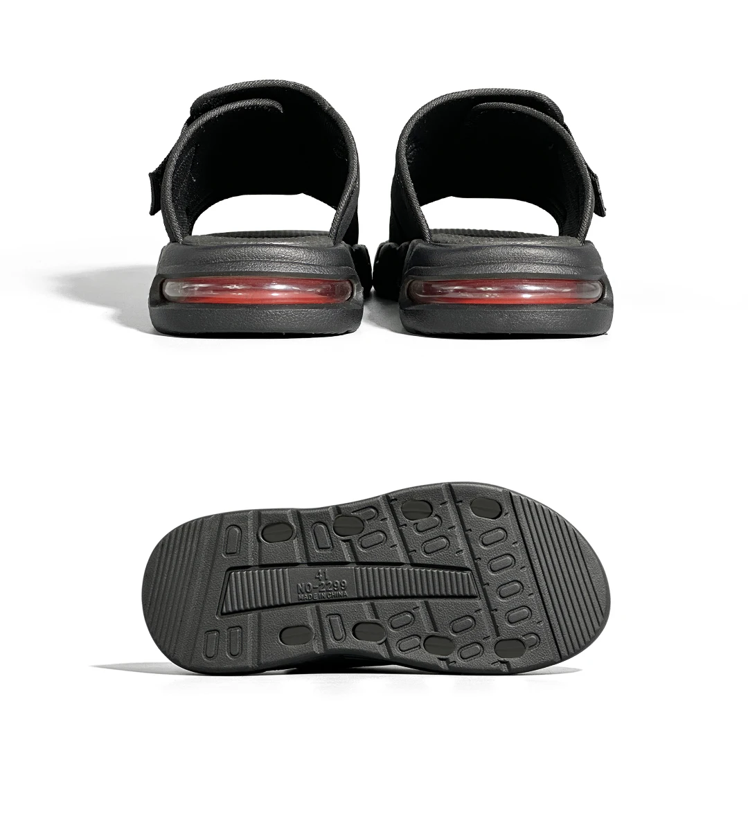 Summer Sandals For Men Maximum Size 49 Big Fat Slippers Comfortable Footwear Casual Shoes Velcro Adjustable Sapatos Masculino