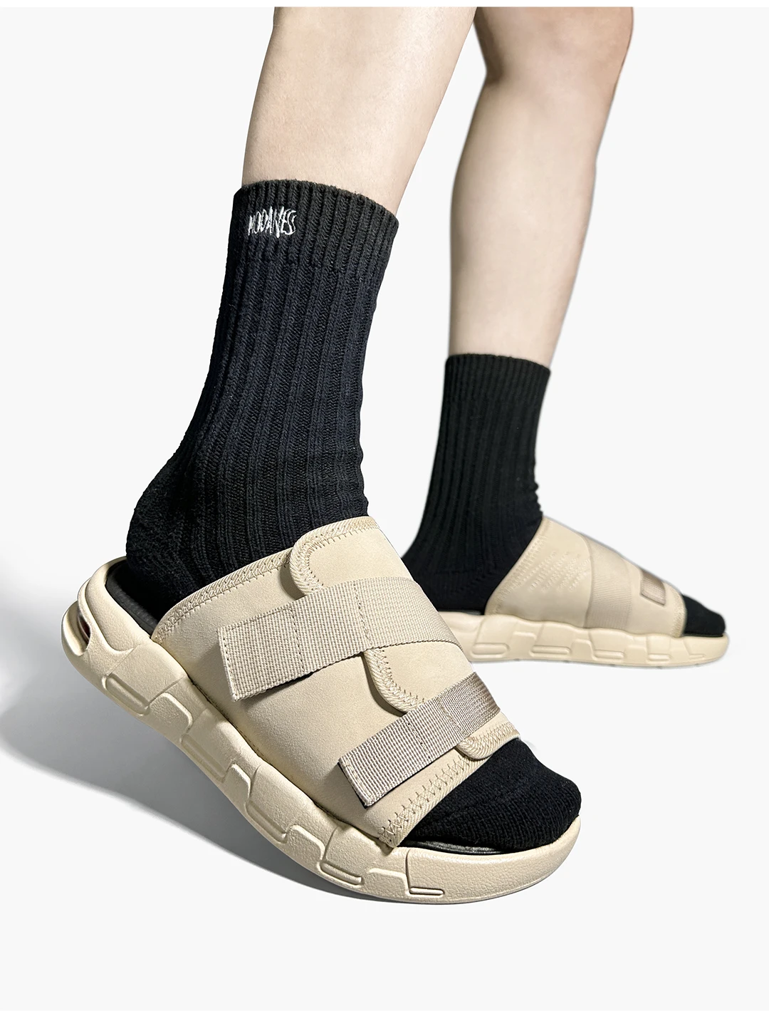 Summer Sandals For Men Maximum Size 49 Big Fat Slippers Comfortable Footwear Casual Shoes Velcro Adjustable Sapatos Masculino