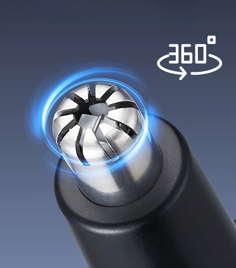 NEW! Mijia 3 in 1 Electric Nose Ear Hair Trimmer for Men Painless Rechargeable Sideburns Eyebrows Beard Hair Clipper Shaver