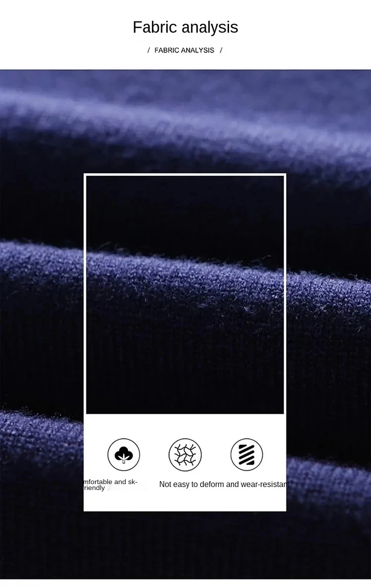 High end luxury designer brand embroidery sweater men's round neck knitted pullover autumn and winter fashion men's clothing