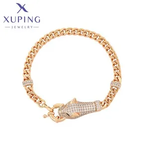 Xuping Jewelry New Arrival Fashion Special Pendant Necklace of Gold Color Women Party Gift X001041822