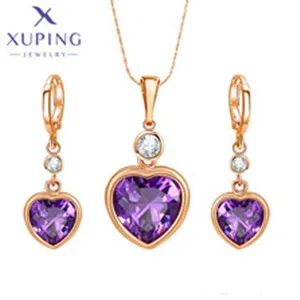 Xuping Jewelry New Arrival Fashion Special Pendant Necklace of Gold Color Women Party Gift X001041822
