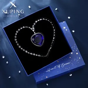 Xuping Jewelry New Arrival Fashion Special Pendant Necklace of Gold Color Women Party Gift X001041822