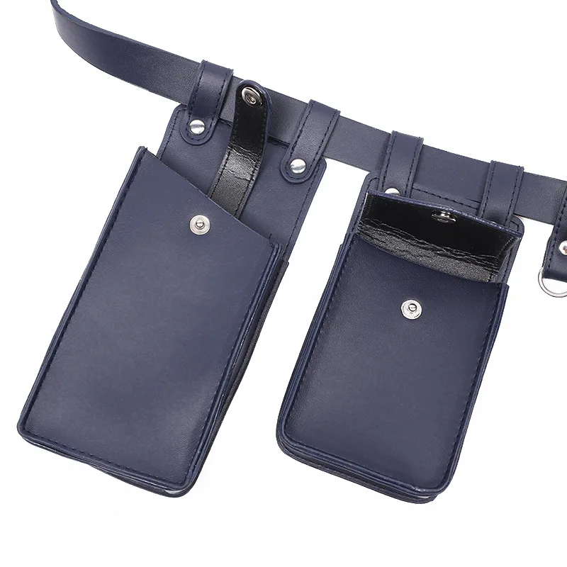 Two Piece Locomotive Package New Phone Bags Female Crossbody Fashionable PU Belt Waist Bag Trendy Crossbody Bag