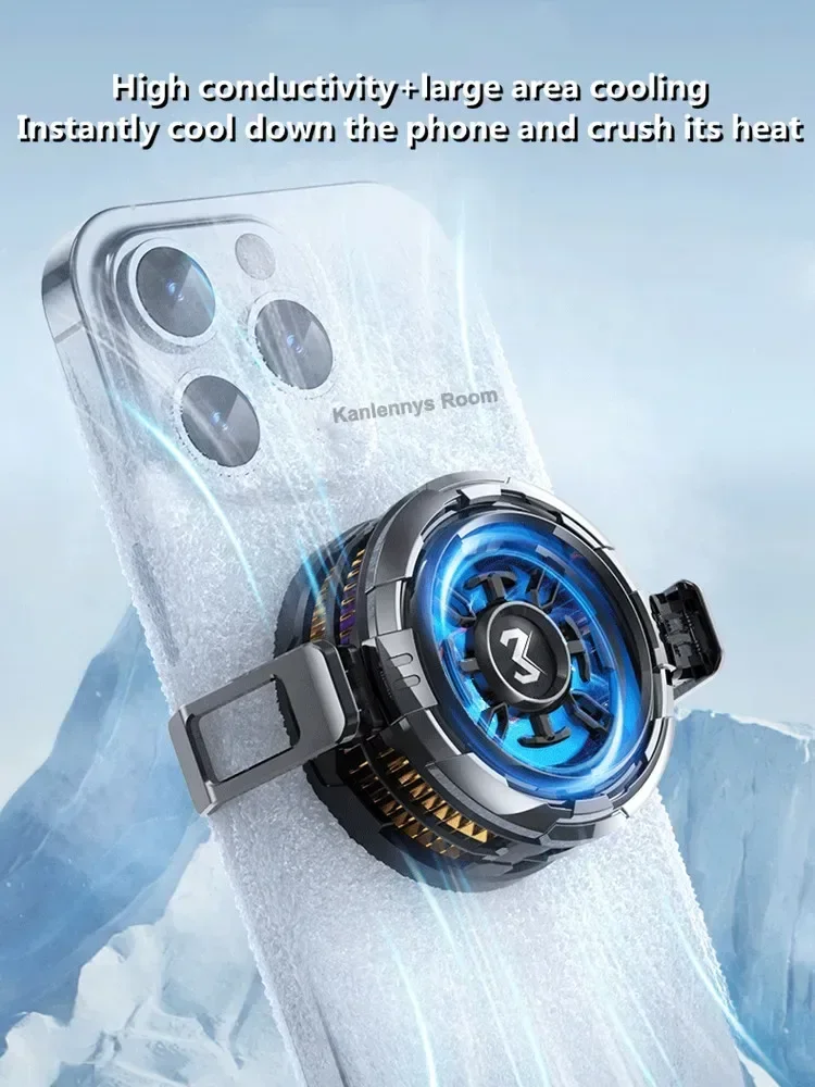 MEMO CX06 CX07 CX08 Frozen Mobile Phone PUBG Game Cooler Semiconductor Cooling Radiator Magnetic Back-clip 2 in 1 Cool Heat Sink