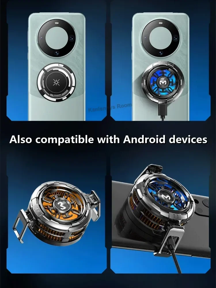 MEMO CX06 CX07 CX08 Frozen Mobile Phone PUBG Game Cooler Semiconductor Cooling Radiator Magnetic Back-clip 2 in 1 Cool Heat Sink