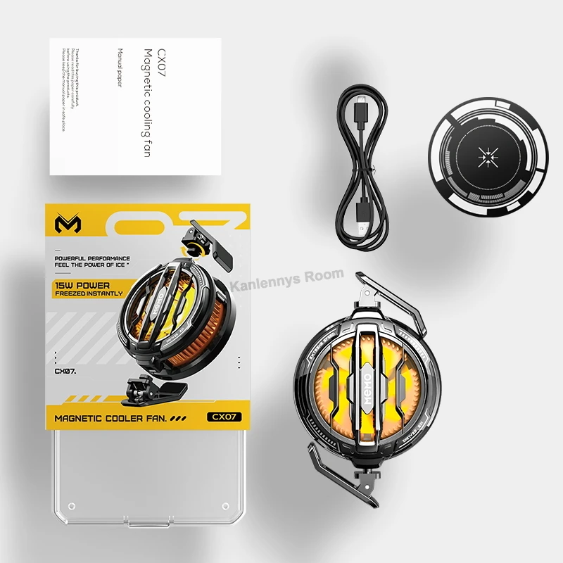 MEMO CX06 CX07 CX08 Frozen Mobile Phone PUBG Game Cooler Semiconductor Cooling Radiator Magnetic Back-clip 2 in 1 Cool Heat Sink