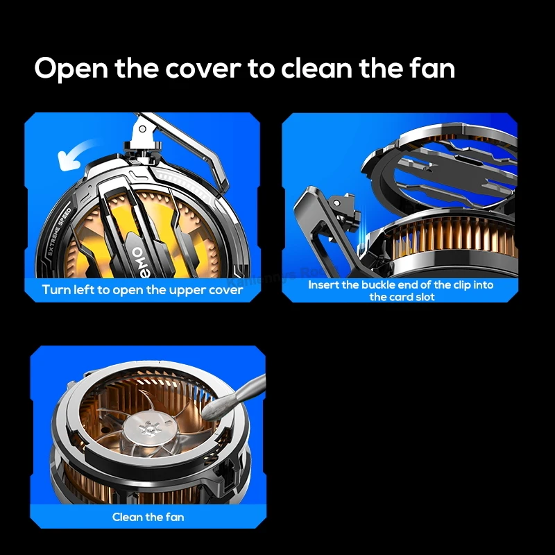 MEMO CX06 CX07 CX08 Frozen Mobile Phone PUBG Game Cooler Semiconductor Cooling Radiator Magnetic Back-clip 2 in 1 Cool Heat Sink