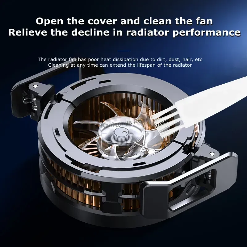 MEMO CX06 CX07 CX08 Frozen Mobile Phone PUBG Game Cooler Semiconductor Cooling Radiator Magnetic Back-clip 2 in 1 Cool Heat Sink