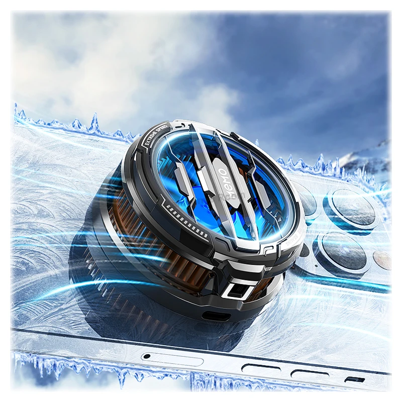 MEMO CX06 CX07 CX08 Frozen Mobile Phone PUBG Game Cooler Semiconductor Cooling Radiator Magnetic Back-clip 2 in 1 Cool Heat Sink