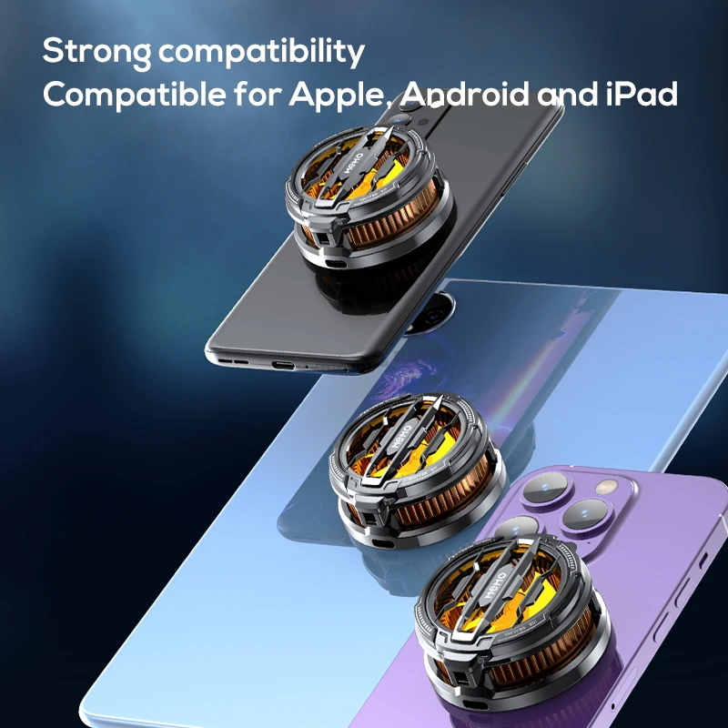 MEMO CX06 CX07 CX08 Frozen Mobile Phone PUBG Game Cooler Semiconductor Cooling Radiator Magnetic Back-clip 2 in 1 Cool Heat Sink